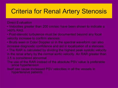 Renal doppler ultrasound | PPT