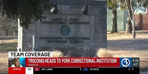 Michelle Troconis arrives at York Correctional Ins... Michelle Troconis ...