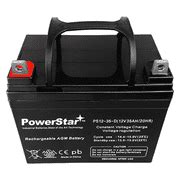 Buy PowerStar 12 Volt 35Ah Battery ML35-12 for Pacesaver Electric ...