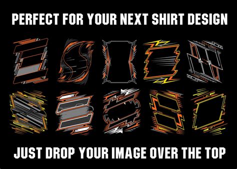 10 Racing Shirt Backgrounds for Your Own Design MX, Speedway, Drag ...