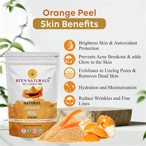 Orange peel powder - 100g – Reen Naturals