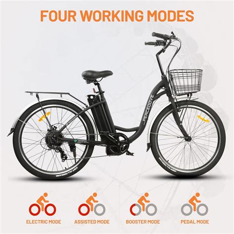 ECOTRIC Citycruiser Electric Bike 26 E Bike 350W India | Ubuy