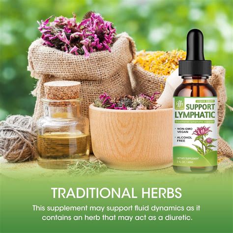 Buy Lymphatic Drainage Support Drops, Lymphatic Cleanse Supplement for ...