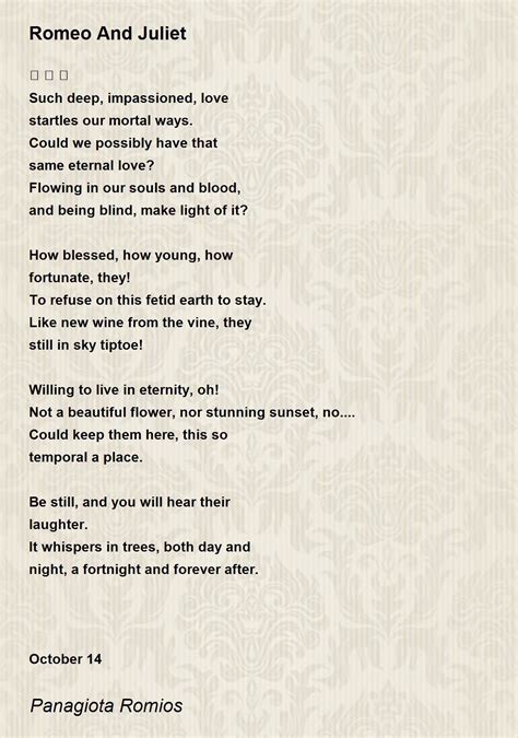 William Shakespeare's Romeo And Juliet William Shakespeare's Romeo ...