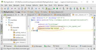 Image result for Android Studio Text Post