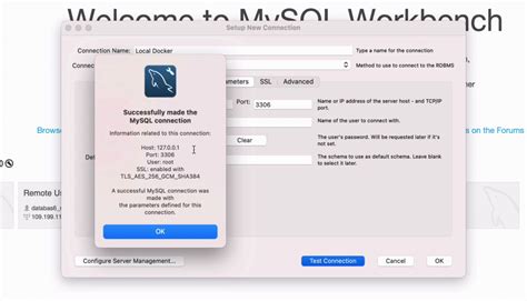 Connect Local Database From Docker 的图像结果
