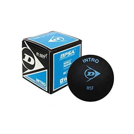 Dunlop D1Sb700105-Blue-Dot Intro Squash Ball – Vector X