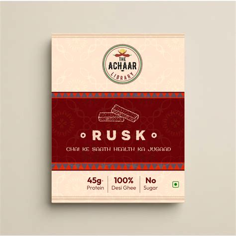 RUSK - HIGH PROTIEN - 100% DESI GHEE - NO SUGAR – The Achaar Library