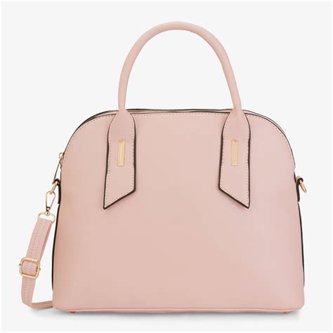 Buy Kurumba Dome Large Satchel Bag Light Pink Online – Lavie World