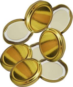 Tap2kaart 82mm Lids For Glass Jars,Rust-proof, LeakProof Airtight Metal ...