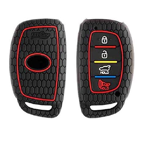 KEYKART® Silicone Key Cover for Alcazar 2021,Venue IMT,Venue,Elantra ...