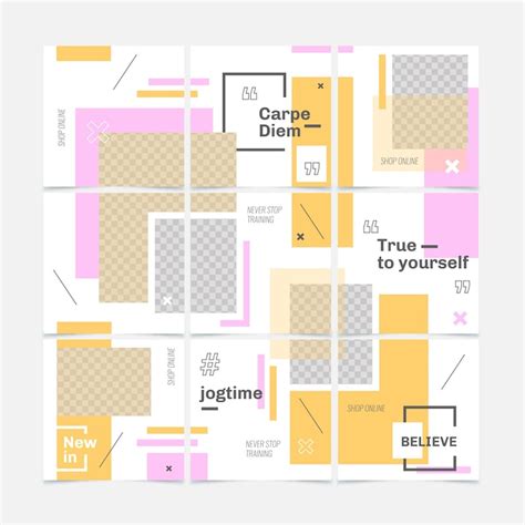 Social media grid Images - Free Download on Freepik