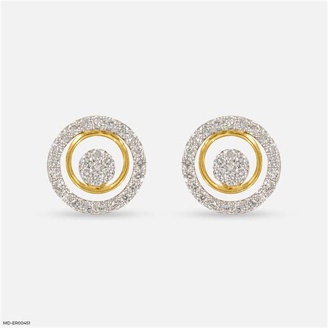 Pure Magic Diamond Earrings 18K Yellow Gold – Maiora Diamonds
