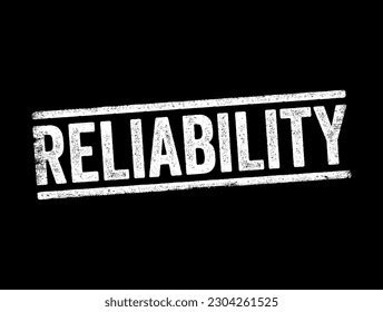 Image result for Reliability Consistent