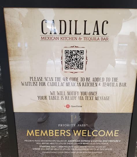 Chase Priority Pass IAH Airport July 1st Update : r/ChaseSapphire