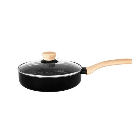 Bergner Bellini Plus Aura 5-Layer Non-Stick 24 cm Deep Frypan with ...