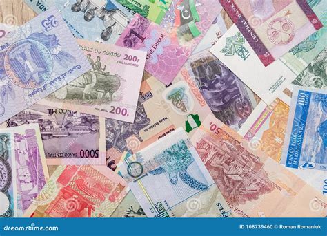 Various Money of African Countries Stock Photo - Image of macro, financial: 108739460