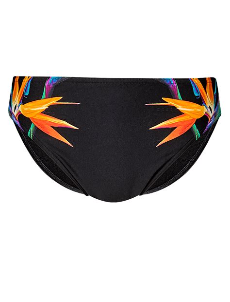 Buy Birds of Paradise High Leg Bikini Bottoms at Marks & Spencer