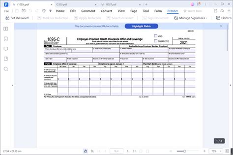 IRS Form 1095-C- The Best Way to Fill it Out