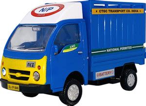 Miniature Mart Plastic Ace Cargo With Pull Back Action, Toys For Kids ...