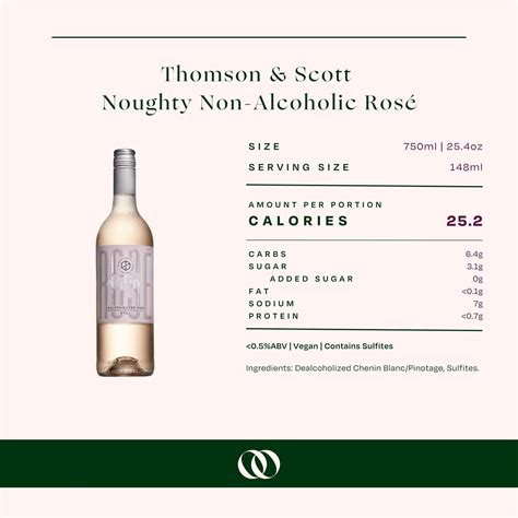 Thomson & Scott Noughty Alcohol-Free Rosé – Boisson
