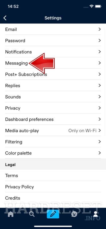 Image result for Tumblr Messaging iOS