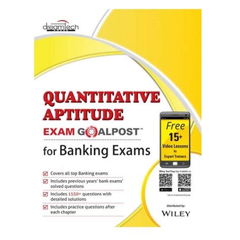 Wiley's Quantitative Aptitude Exam Goalpost for Banking Exams (English ...