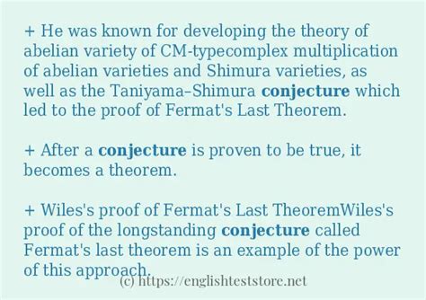 Image result for Conjecture Types