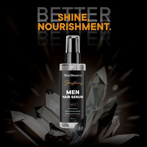 Daily Strengthening Hair Serum For Frizzy Hair l Hair Serum For Men ...