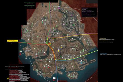 A few Warzone 2 DMZ key locations map : r/CODWarzone
