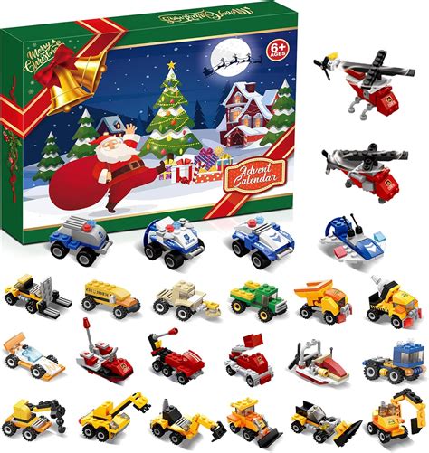 Buy Advent Calendar 2021 for Kids, 24 Days Christmas Countdown Calendar ...