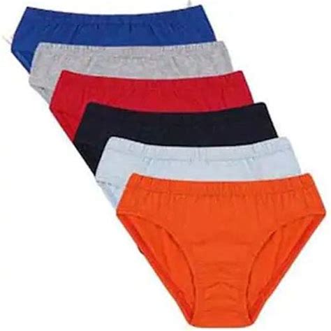 VIP Women's Cotton Plain Panty 6pc (Large, Multicolour) : Amazon.in ...