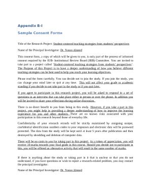 Sample Consent - Dhaka Doc Template | pdfFiller