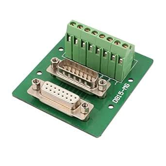 Generic DB15-MG21 Male And Female Dual Transfer 15 Positions Terminal ...