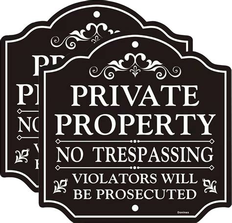 Large Size 2 Pack Funny Private Property No India | Ubuy