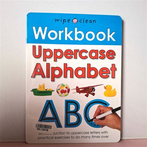 Work Book Uppercase Alphabet - BKLT50738 – Extrokids