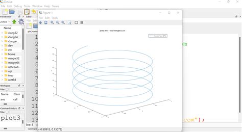 Octave Plot Examples 的图像结果
