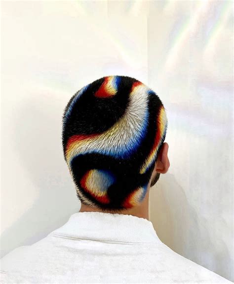 Pin by BOB JIANG on inspiration | Hair colour design, Bald hair, Dyed ...