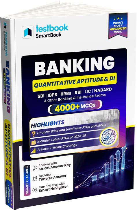 Banking Quantitative Aptitude & DI SmartBook with 4000+ MCQs | Ideal f ...