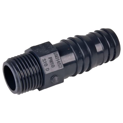 PVC Schlauchtülle mit Außengewinde ¾"x20mm