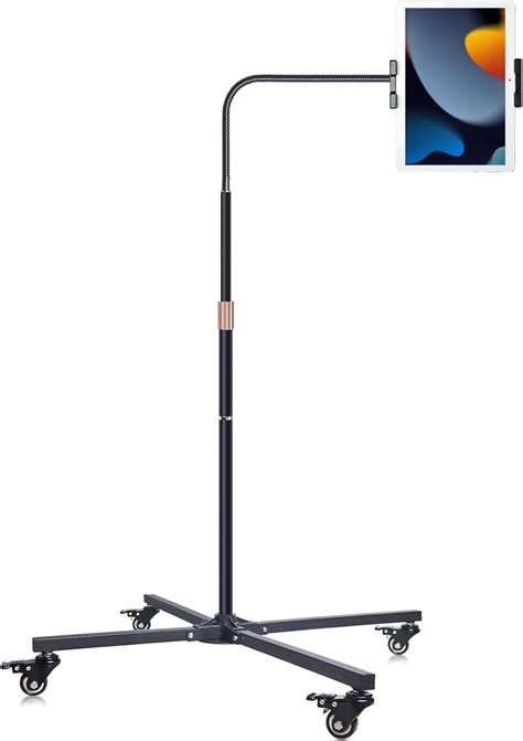Amazon.com: Nsdmakdt Tablet Rolling Floor Stand Cart Kiosk for ...