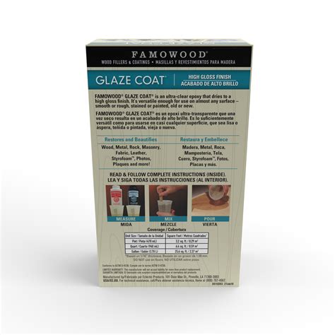 Famowood Glaze Coat Clear Epoxy – Eclectic Products
