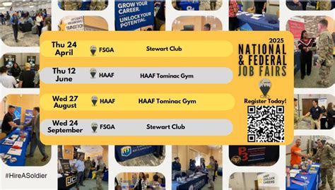 2025 FSGA-HAAF TAP National/ Federal Job Fairs, 1020 Hero Rd, Fort ...