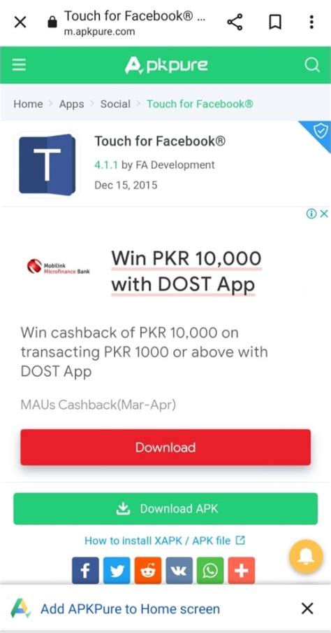 Image result for Install FB App