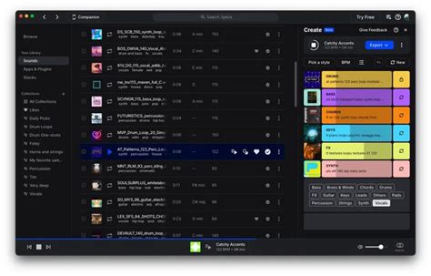 AI Sample Tools : splice create