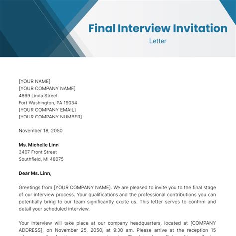 Introduction Interview Meeting Sample Letter 的图像结果