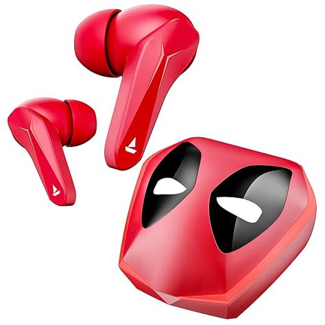 Boat Immortal 121 Deadpool Edition TWS Gaming Earbuds with Beast Mode ...