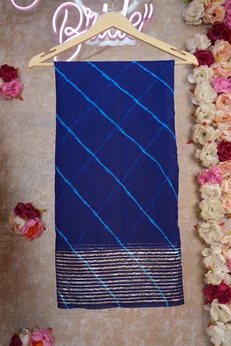 SAWAN SPECIAL LEHRIYA SAREE WITH FOIL BORDER ##SR0262