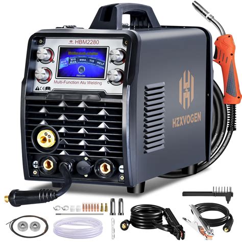 Buy HZXVOGEN 200A Aluminum MIG Welder, 5 in 1 Multi-process Welding ...
