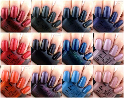 OPI | Fall 2019 Scotland Collection: Review and Swatches | The Happy ...